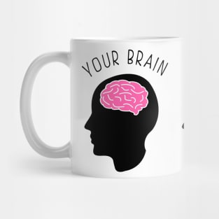 Brain Full Of Broadway Lyrics Mug